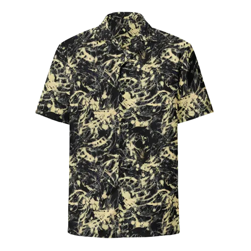 Ivory Ossuary on a Button Shirt