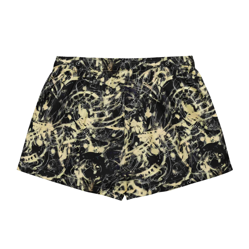 Ivory Ossuary on Women's Pajama Shorts — Back