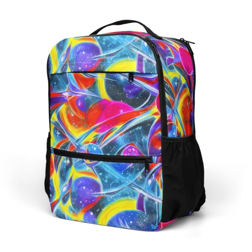Prismatic Marbles on a Utility Backpack