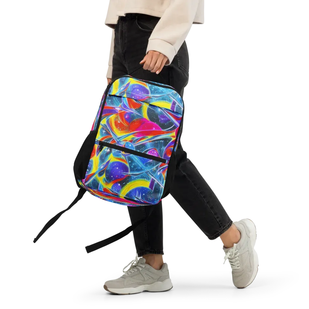 Prismatic Marbles on Utility Backpack — Front
