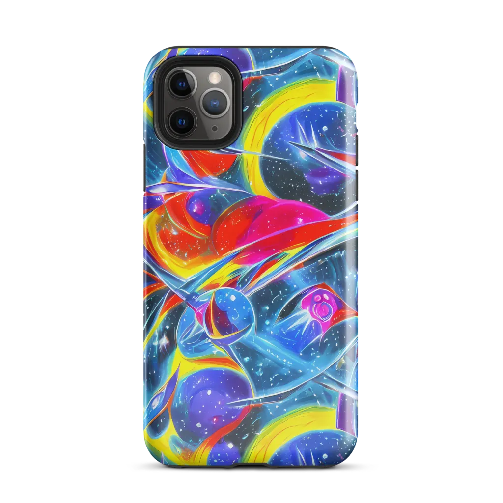 Prismatic Marbles on Tough Case for iPhone® — Front