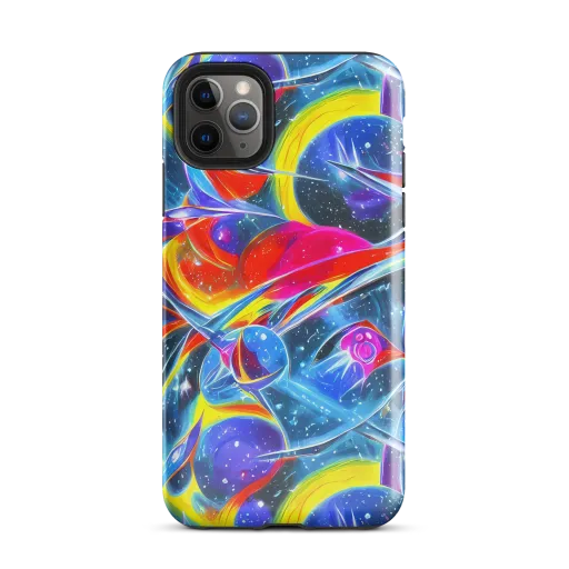 Prismatic Marbles on a Tough Case for iPhone®