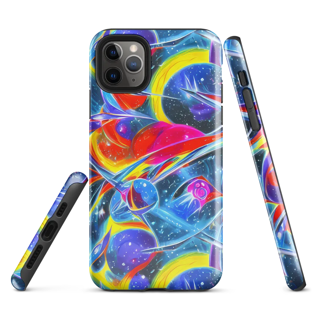 Prismatic Marbles on Tough Case for iPhone® — Front