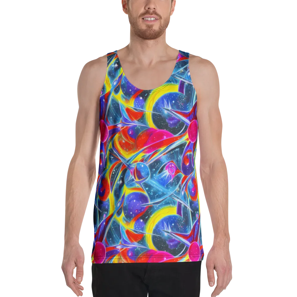 Prismatic Marbles on Men's Tank Top — Front
