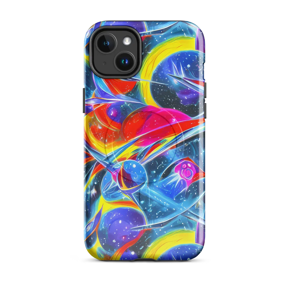 Prismatic Marbles on MagSafe Tough Case for iPhone® — Front