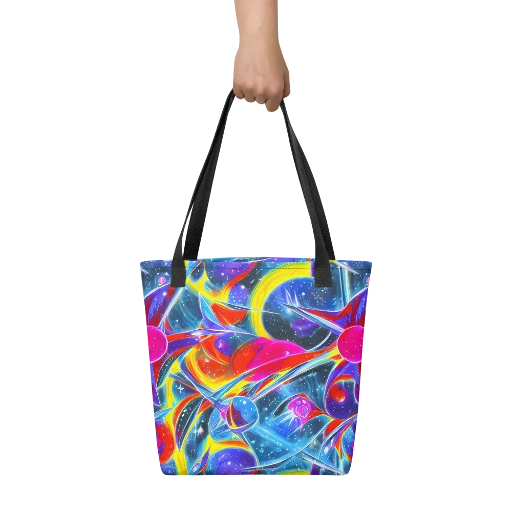 Prismatic Marbles on Tote Bag — Front