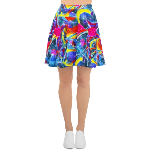Prismatic Marbles on a Skater Skirt