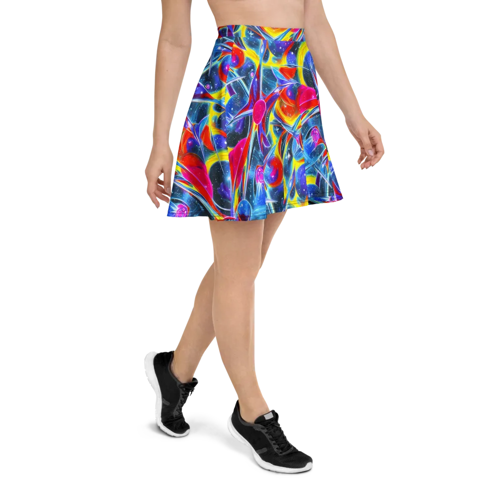 Prismatic Marbles on Skater Skirt — Right