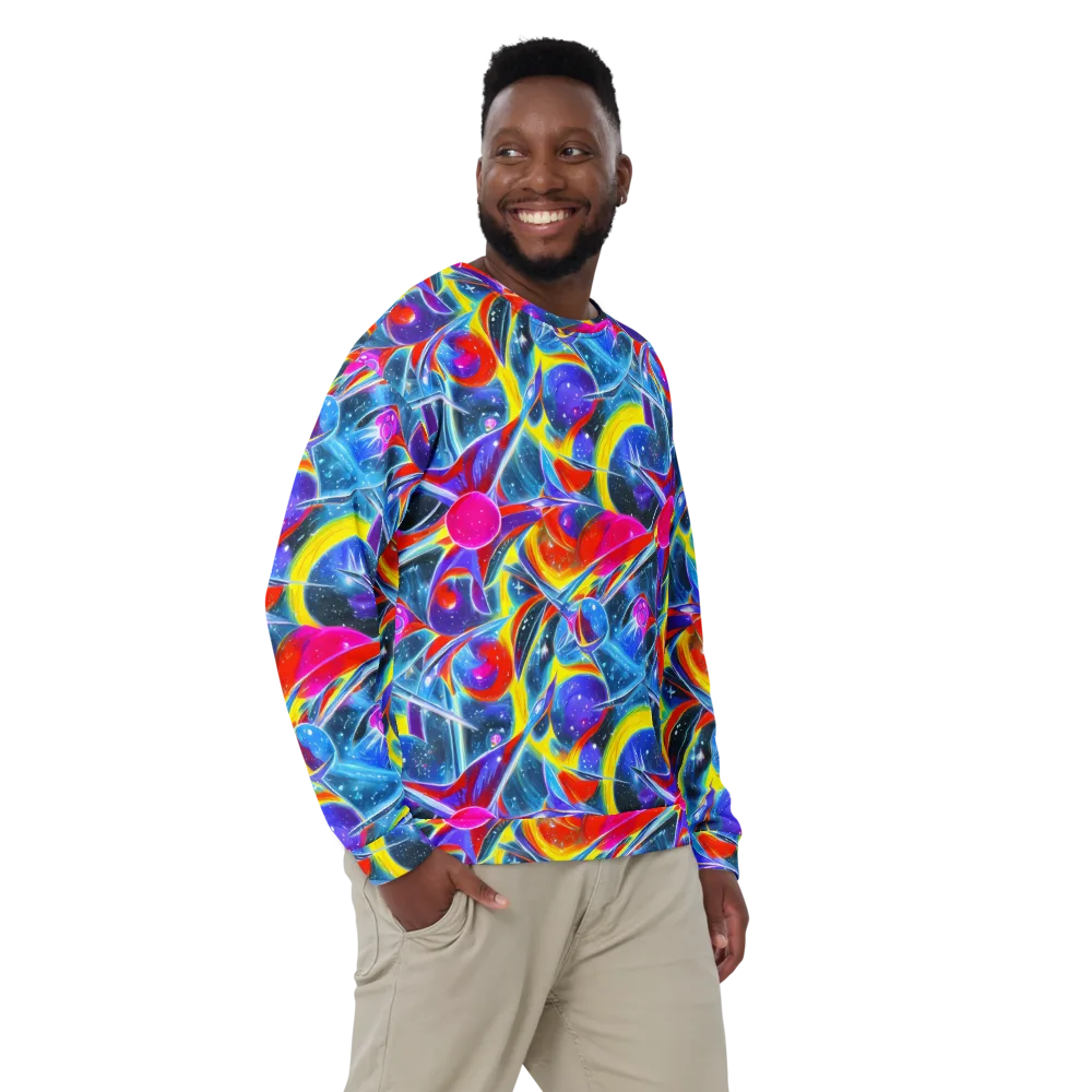 Prismatic Marbles on Sweatshirt — Front