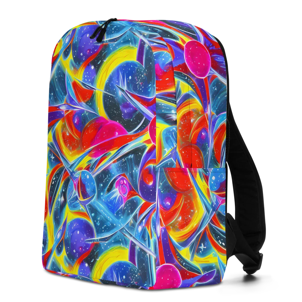 Prismatic Marbles on Minimalist Backpack — Left