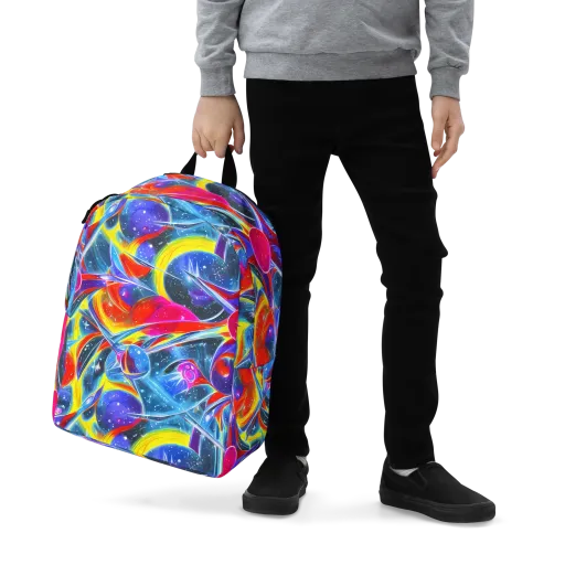 Prismatic Marbles on a Minimalist Backpack