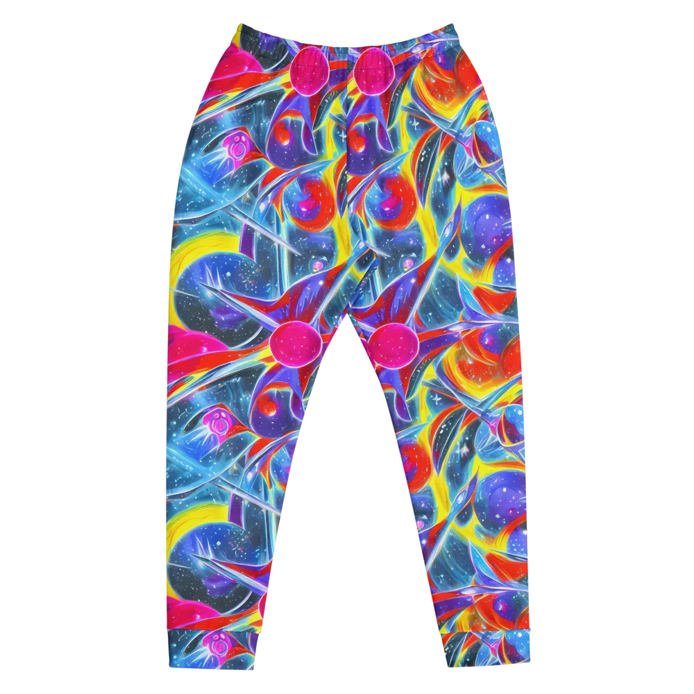 Prismatic Marbles on Men's Joggers — Front