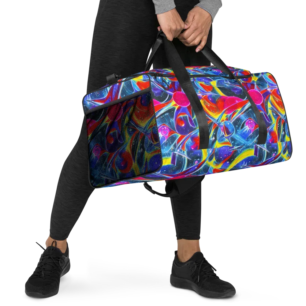Prismatic Marbles on Duffle Bag — Right Front