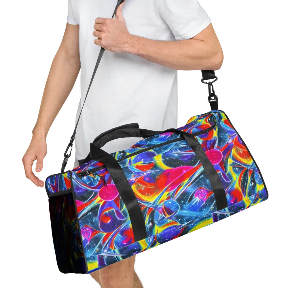 Prismatic Marbles on Duffle Bag — Right Front