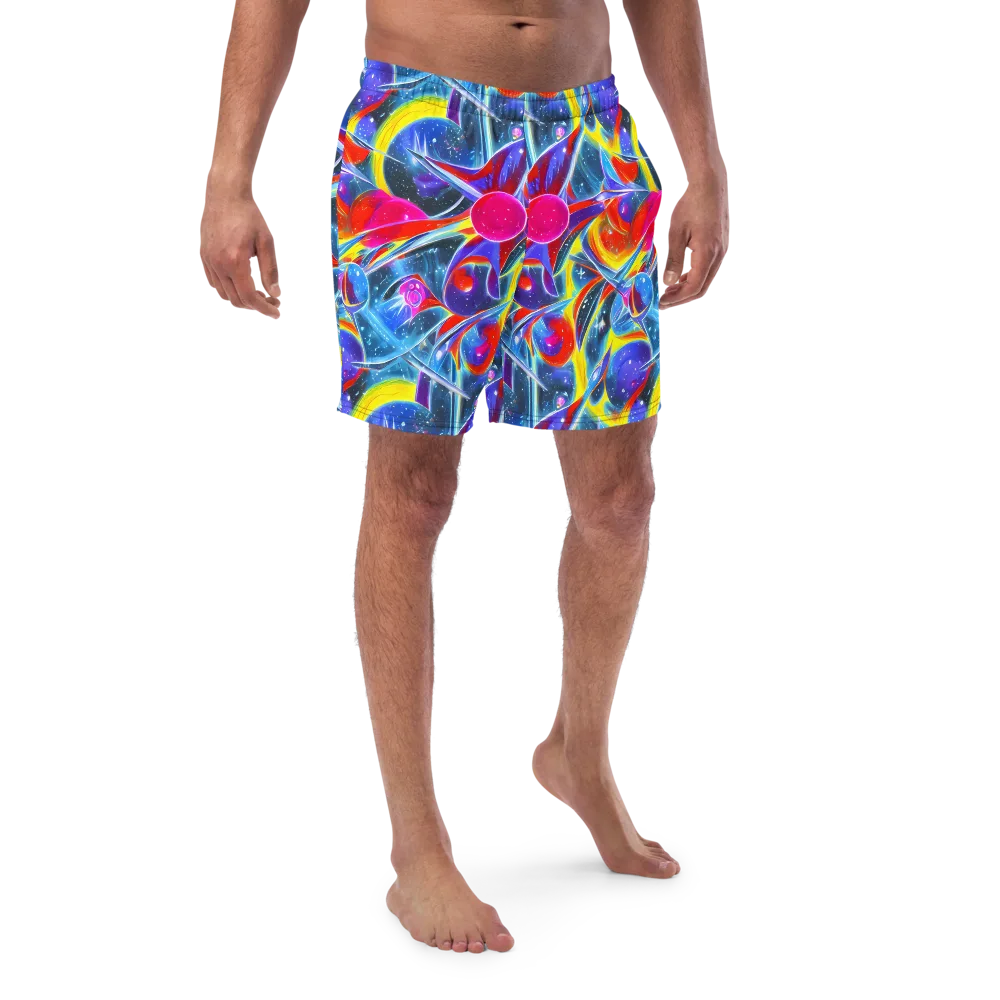 Prismatic Marbles on Swim Trunks — Front