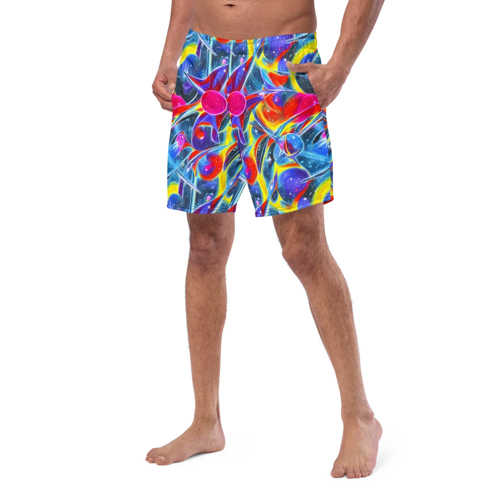 Prismatic Marbles on Swim Trunks — Left Front