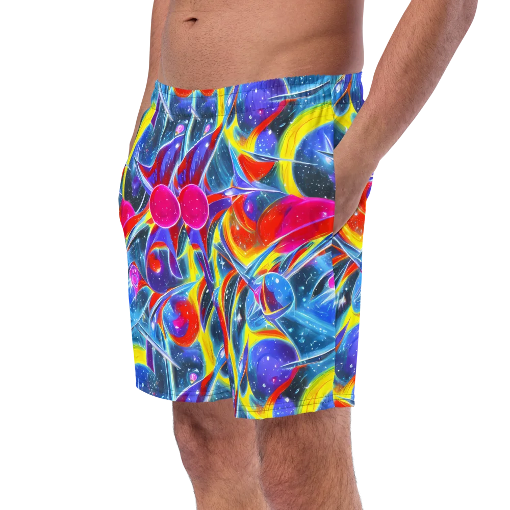 Prismatic Marbles on Swim Trunks — Left Front
