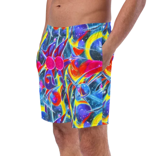 Prismatic Marbles on a Swim Trunks