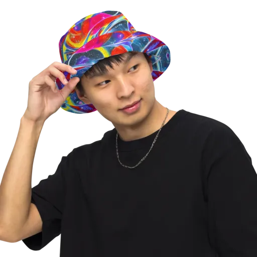 Prismatic Marbles on a Reversible Bucket Hat