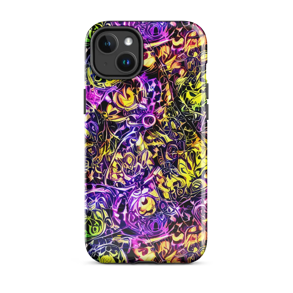 Psychedelic Prism on MagSafe Tough Case for iPhone® — Front