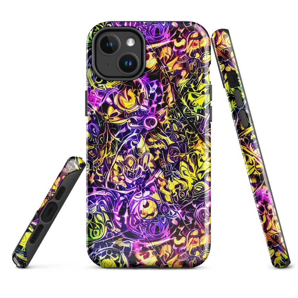 Psychedelic Prism on MagSafe Tough Case for iPhone® — Front