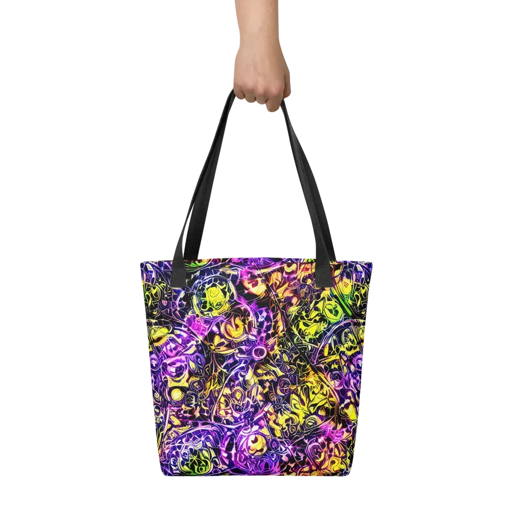Psychedelic Prism on Tote Bag — Front