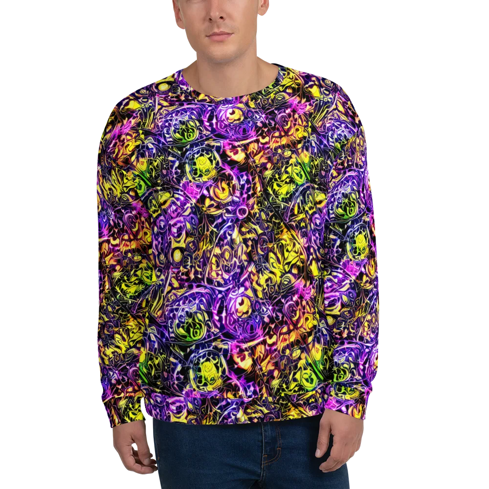 Psychedelic Prism on Sweatshirt — Front
