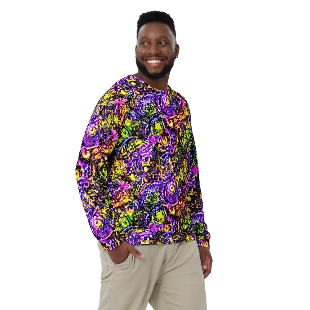 Psychedelic Prism on Sweatshirt — Front