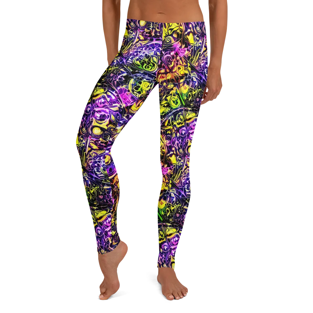 Psychedelic Prism on Leggings — Front