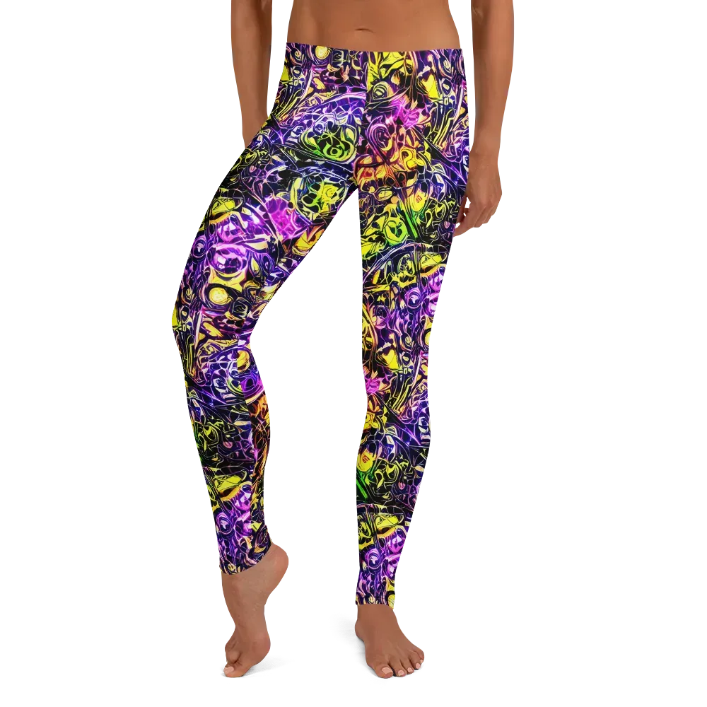 Psychedelic Prism on Leggings — Front