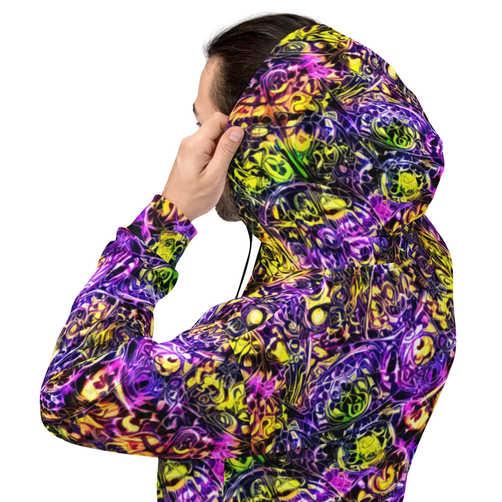 Psychedelic Prism on Hoodie — Back