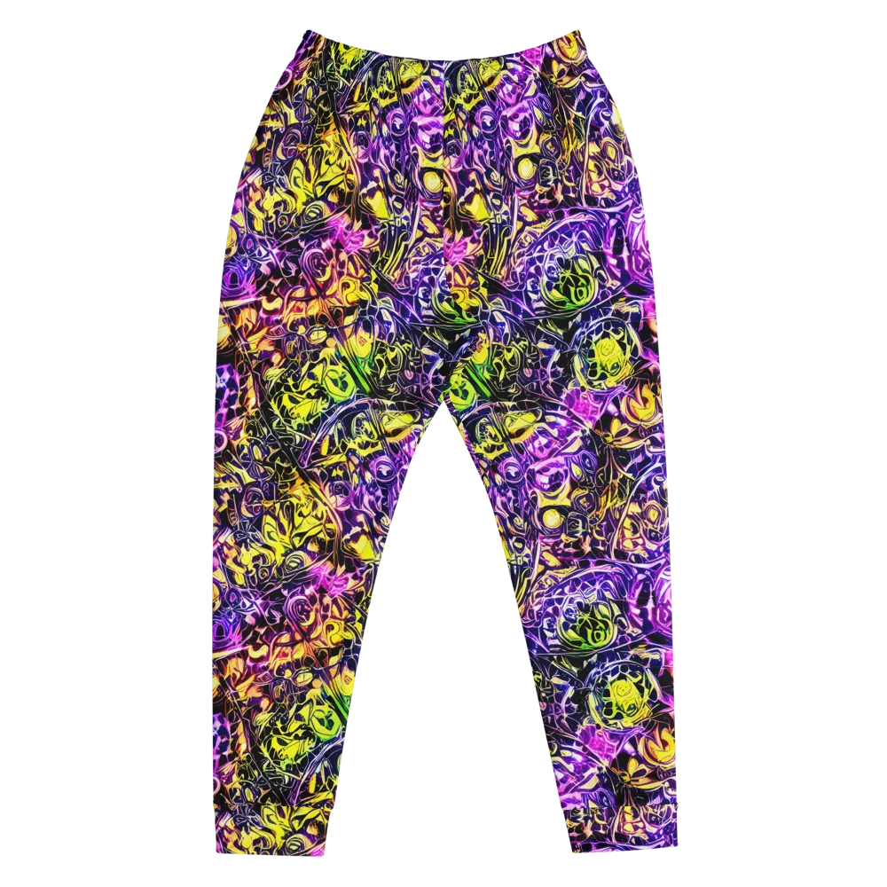 Psychedelic Prism on Men's Joggers — Front