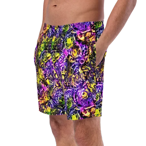 Psychedelic Prism on a Swim Trunks