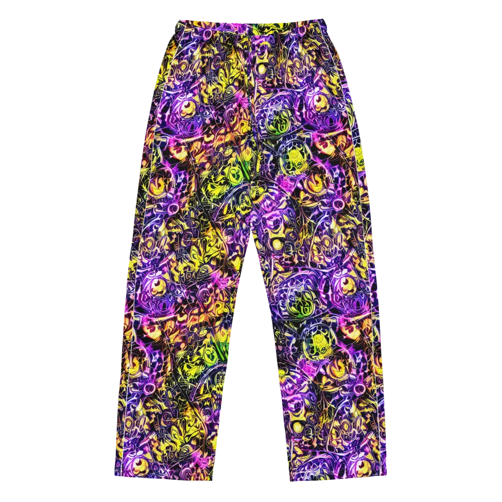 Psychedelic Prism on Women's Pajama Pants — Front