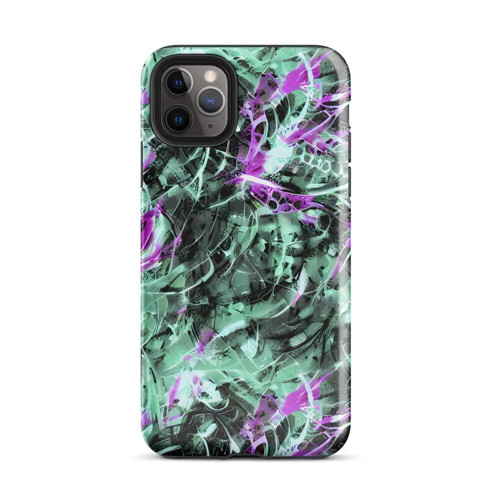 Amethyst Flux on Tough Case for iPhone® — Front