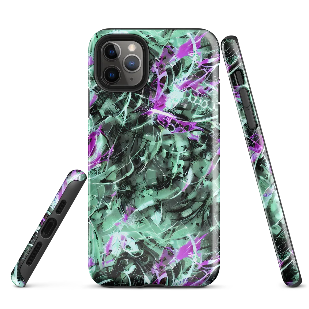 Amethyst Flux on Tough Case for iPhone® — Front