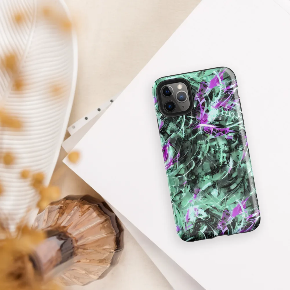 Amethyst Flux on Tough Case for iPhone® — Front