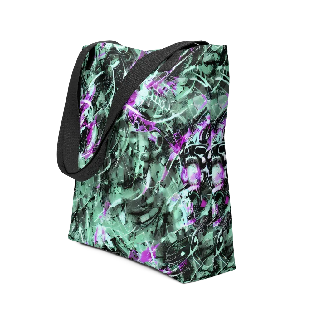 Amethyst Flux on Tote Bag — Front