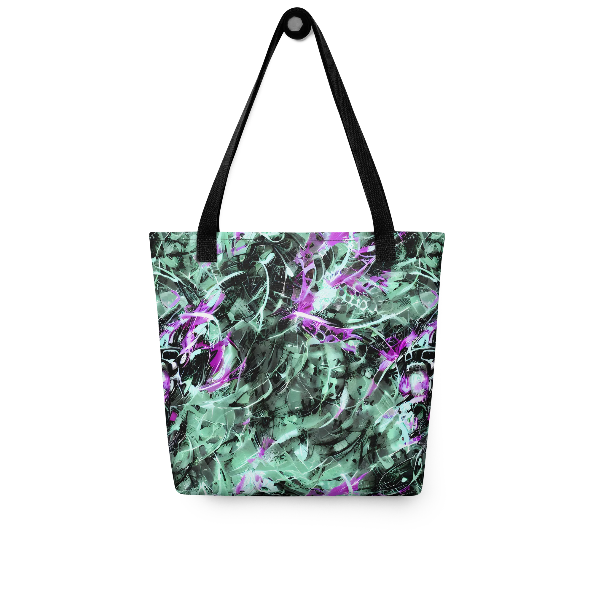 Amethyst Flux on Tote Bag — Front