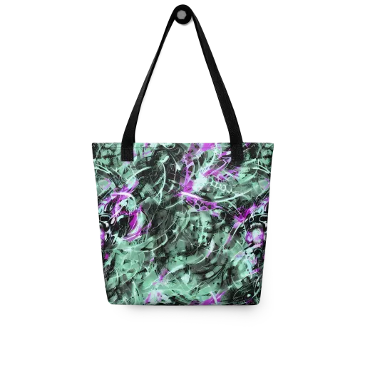 Amethyst Flux on a Tote Bag