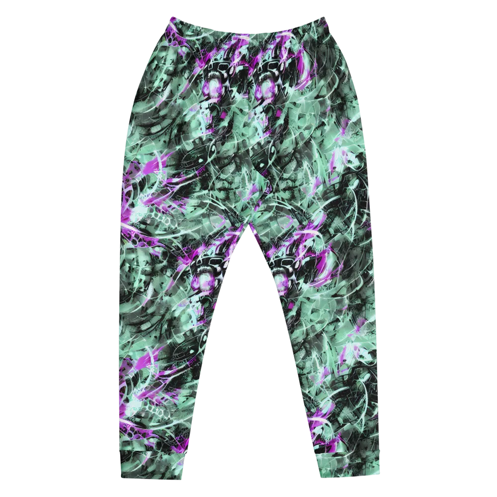 Amethyst Flux on Men's Joggers — Front