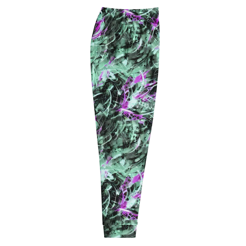 Amethyst Flux on Men's Joggers — Right