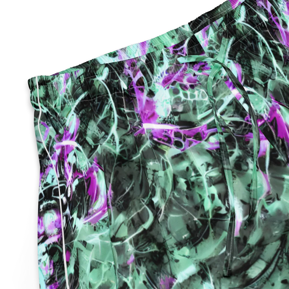 Amethyst Flux on Women's Pajama Shorts — Product details