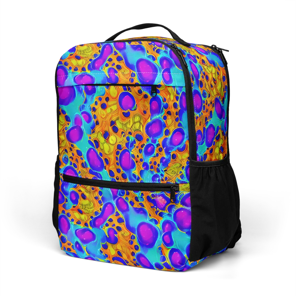 Bubble Reactor on Utility Backpack — Left Front