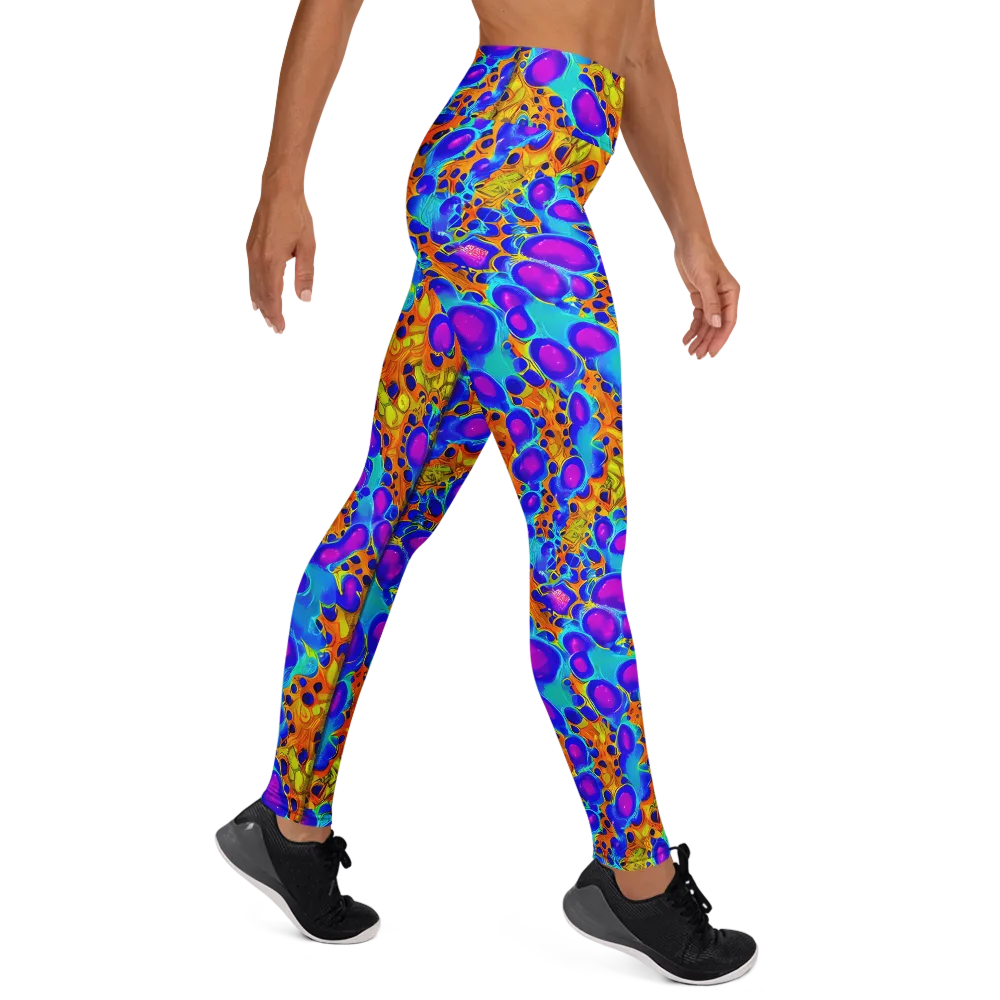 Bubble Reactor on Yoga Leggings — Right