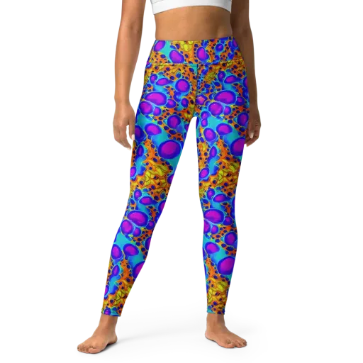 Bubble Reactor on a Yoga Leggings