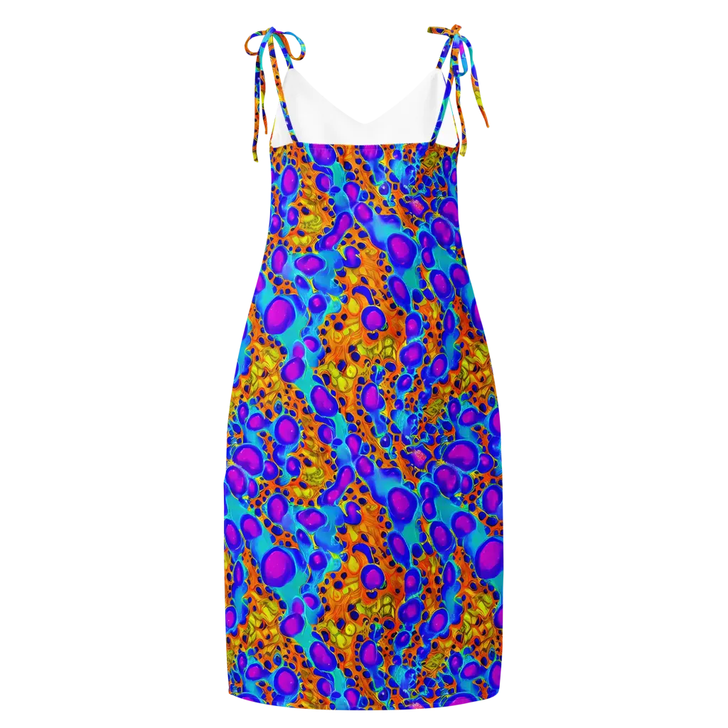 Bubble Reactor on Slip Dress — Back