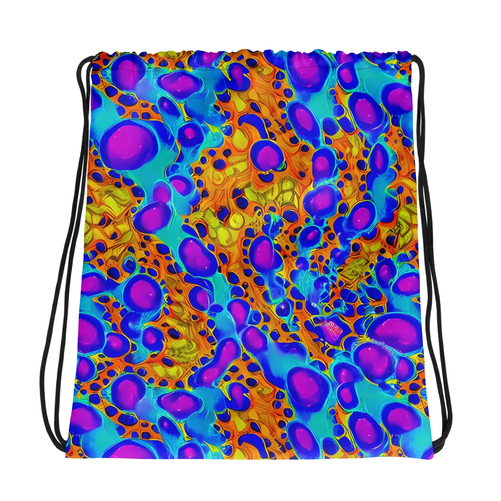 Bubble Reactor on Drawstring Bag — Photo