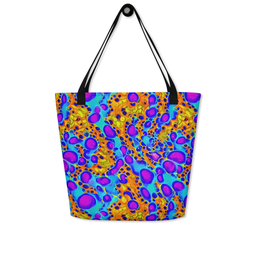 Bubble Reactor on Large Tote Bag W/ Pocket — Front