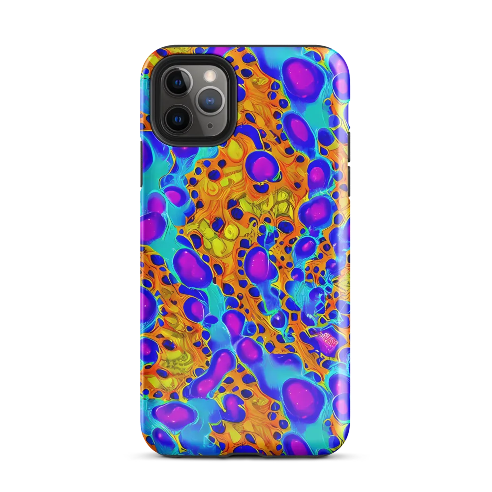 Bubble Reactor on Tough Case for iPhone® — Front